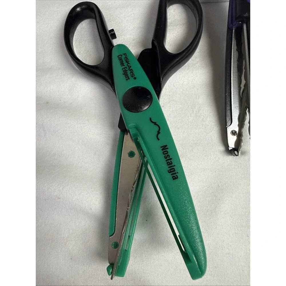 7 Fiskars Scissors Paper Edger Decorative Scrapbooking Crafts
